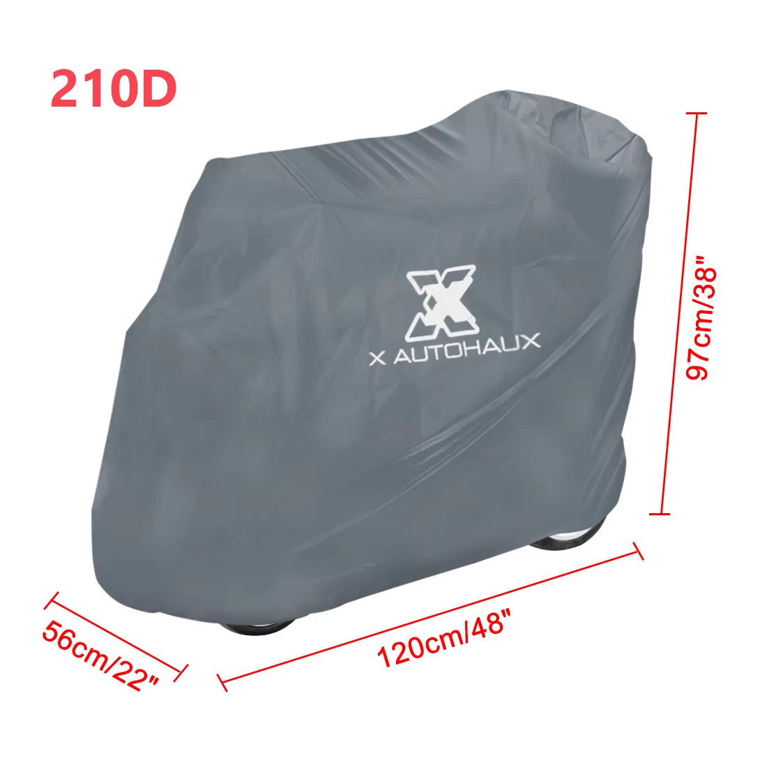 Mobility Scooter Cover Waterproof Rain Protection 190T 210D Polyester Protective Wheelchair Motorcycle Accessories