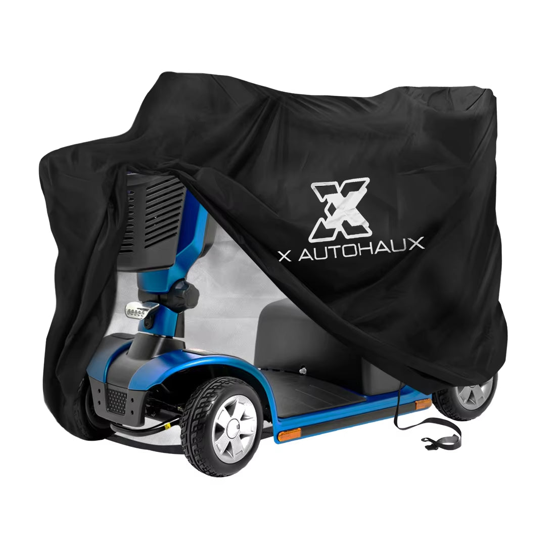 Mobility Scooter Cover Waterproof Rain Protection 190T 210D Polyester Protective Wheelchair Motorcycle Accessories