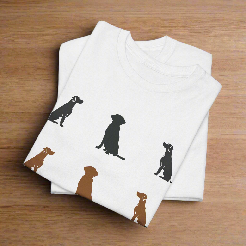 Labradorinnoutaja Unisex Tee - Kaikissa Kolmessa Värissä