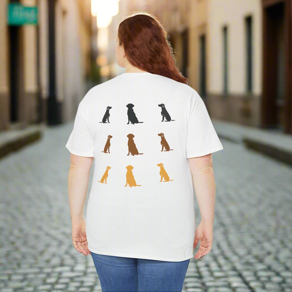 Labradorinnoutaja Unisex Tee - Kaikissa Kolmessa Värissä