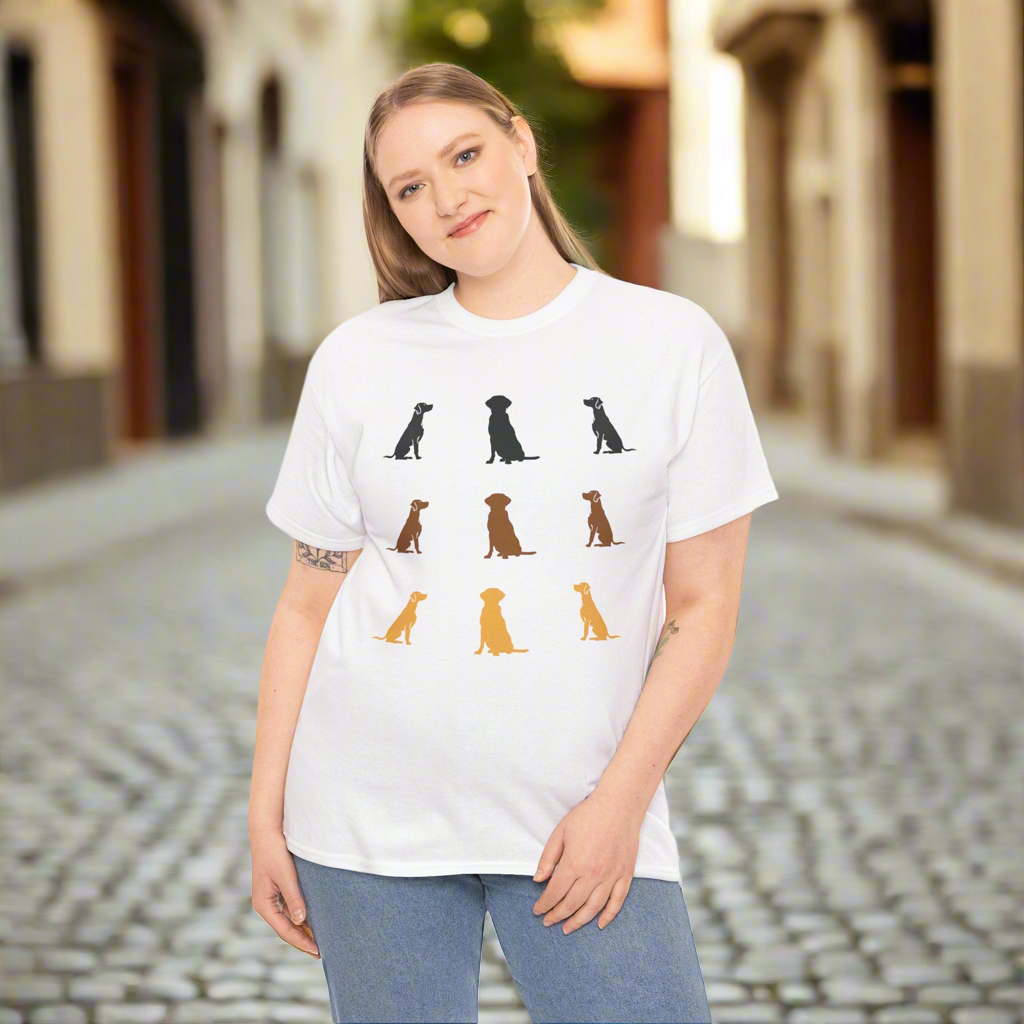 Labradorinnoutaja Unisex Tee - Kaikissa Kolmessa Värissä