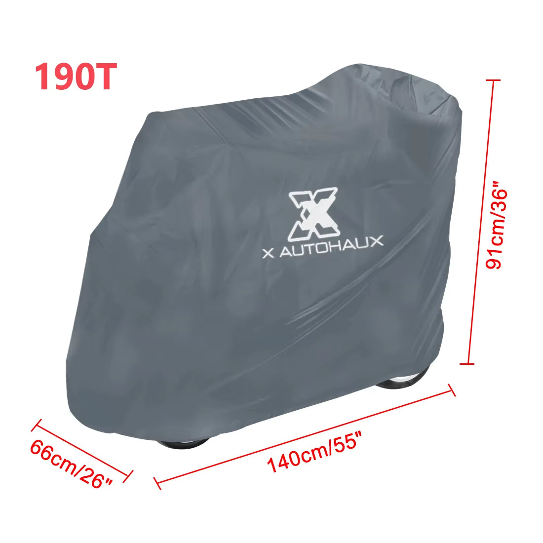 Mobility Scooter Cover Waterproof Rain Protection 190T 210D Polyester Protective Wheelchair Motorcycle Accessories