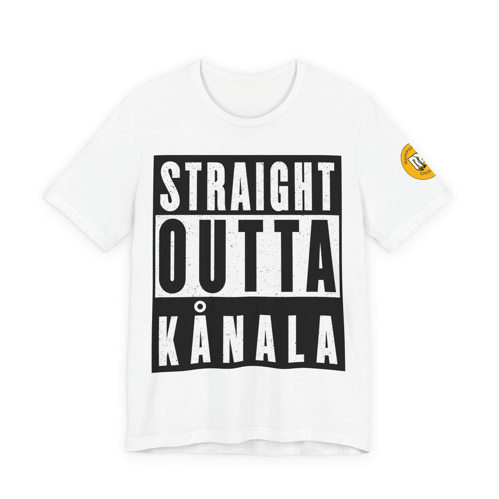 T-Shirt — "Straight Outta Somewhere" Graphic Tee