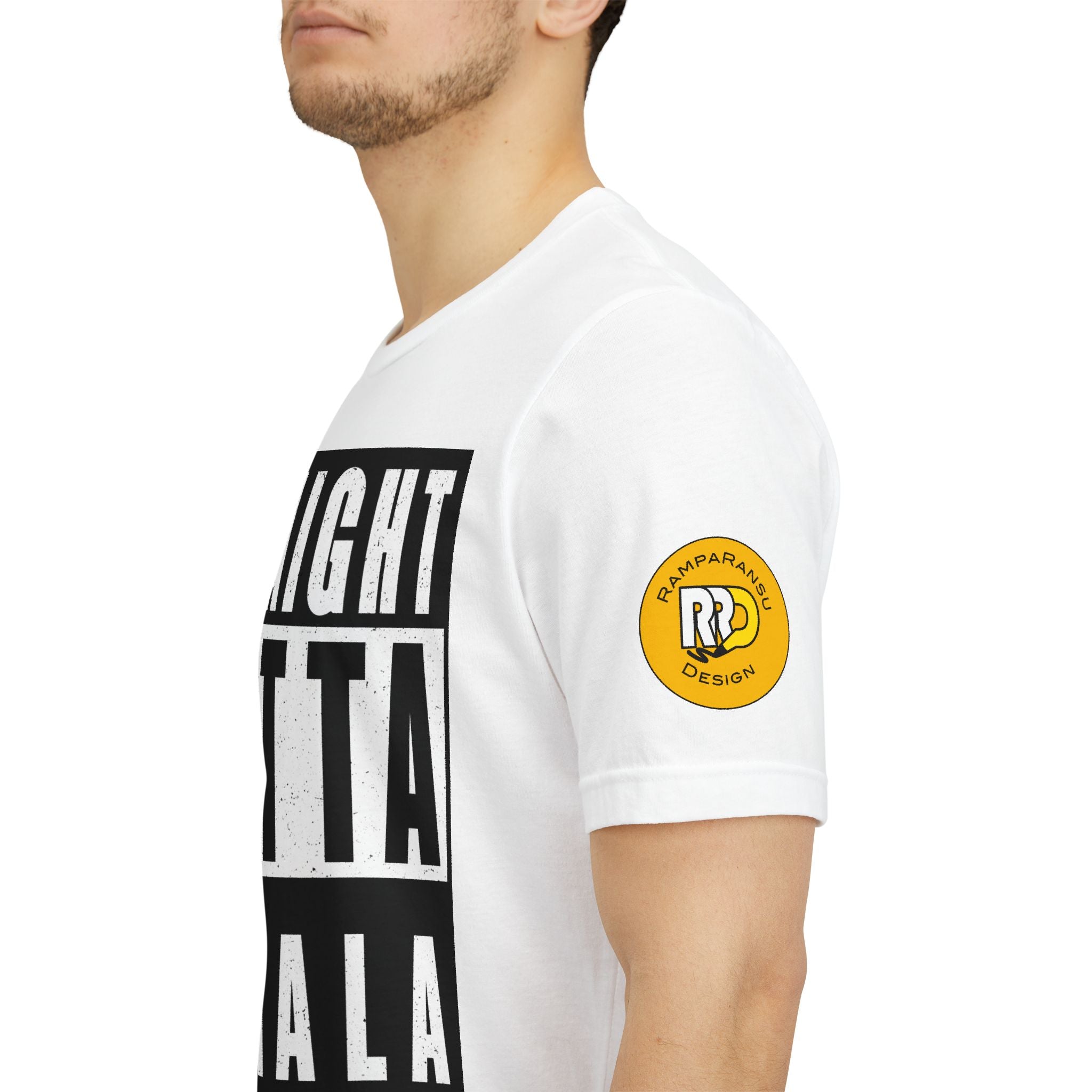 T-Shirt — "Straight Outta Somewhere" Graphic Tee
