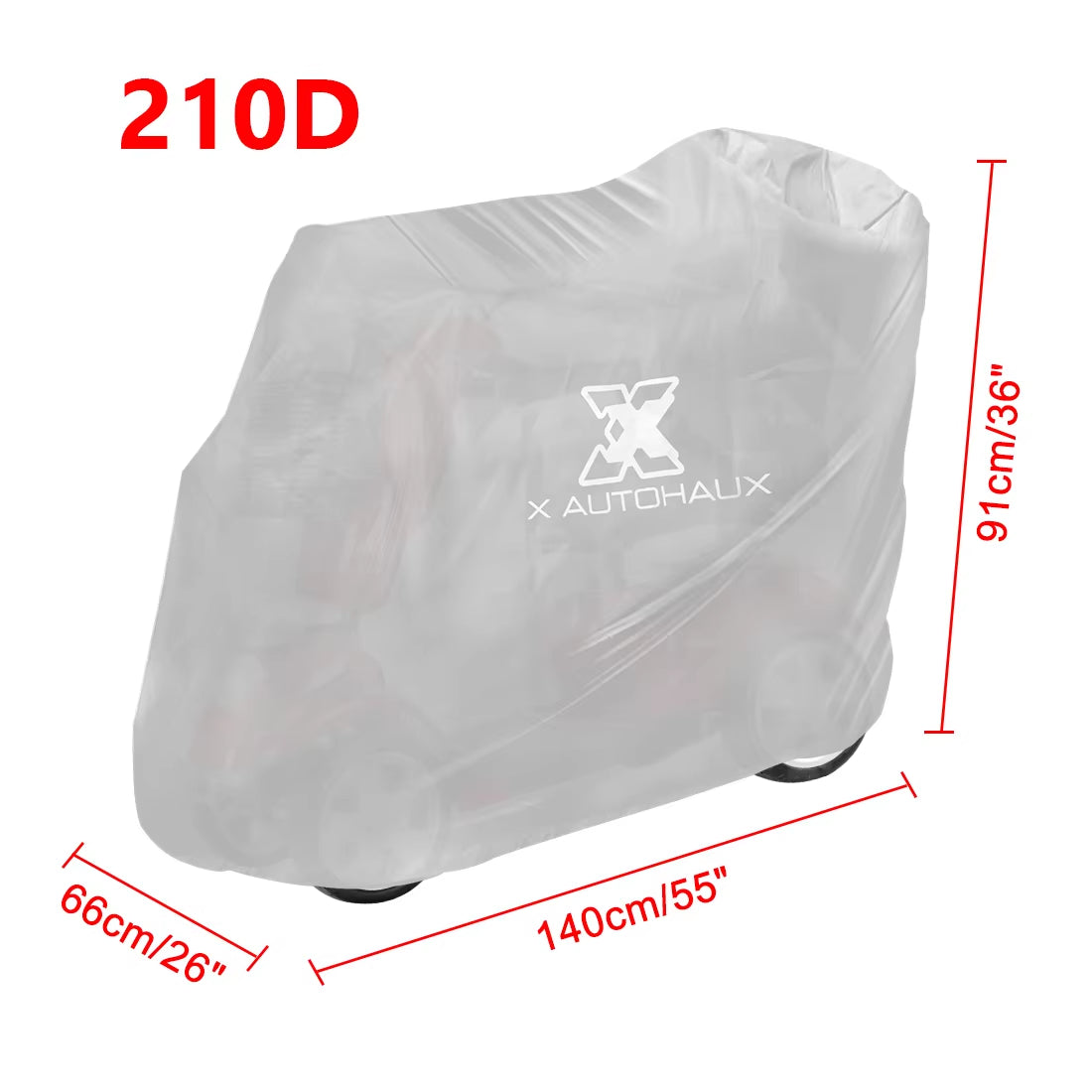 Mobility Scooter Cover Waterproof Rain Protection 190T 210D Polyester Protective Wheelchair Motorcycle Accessories