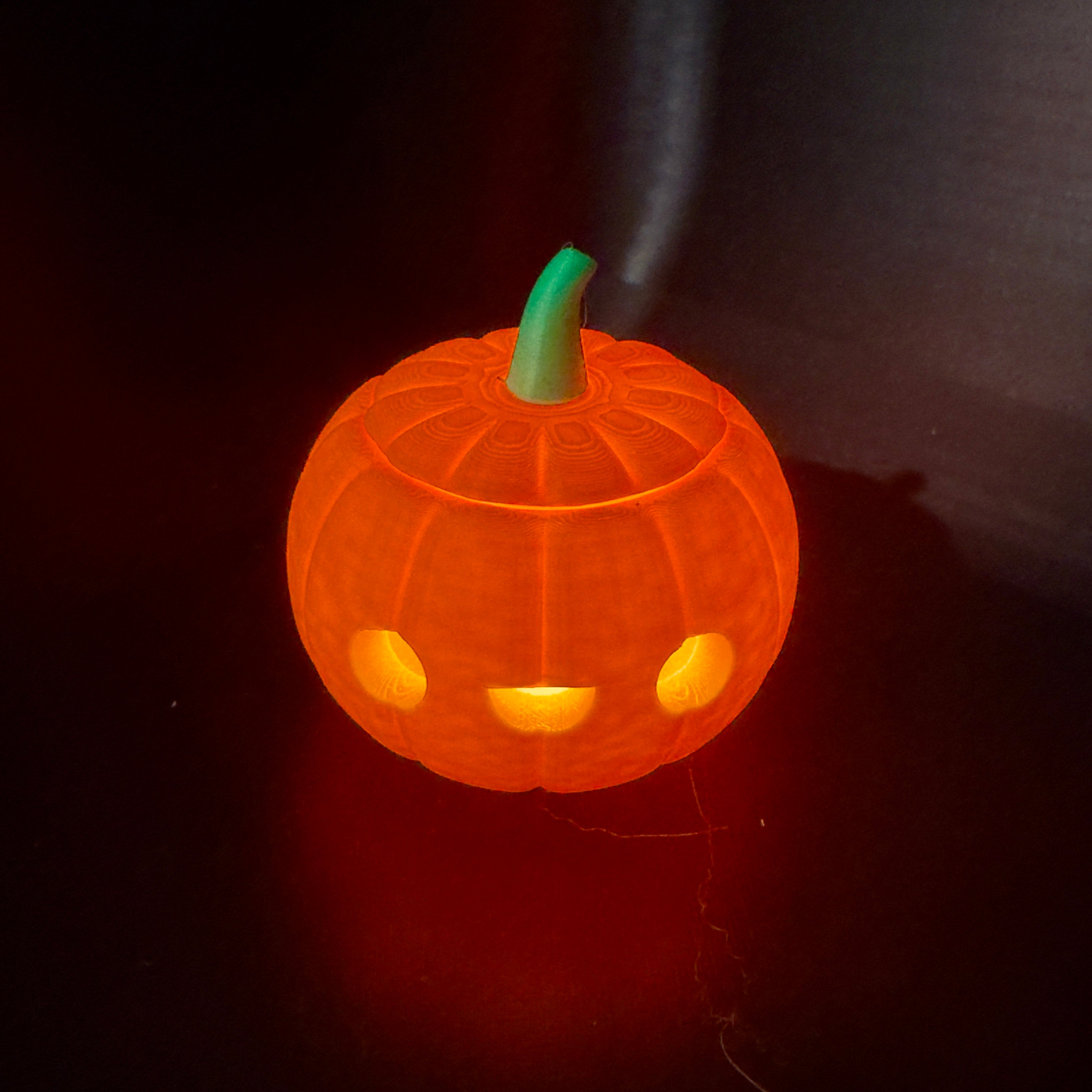 Halloween-kurpitsa LED-tuikulle 3D-tuloste