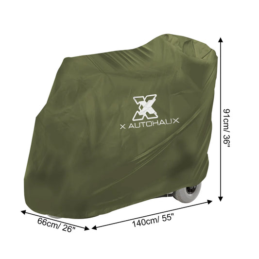 Mobility Scooter Cover Waterproof Rain Protection 190T 210D Polyester Protective Wheelchair Motorcycle Accessories