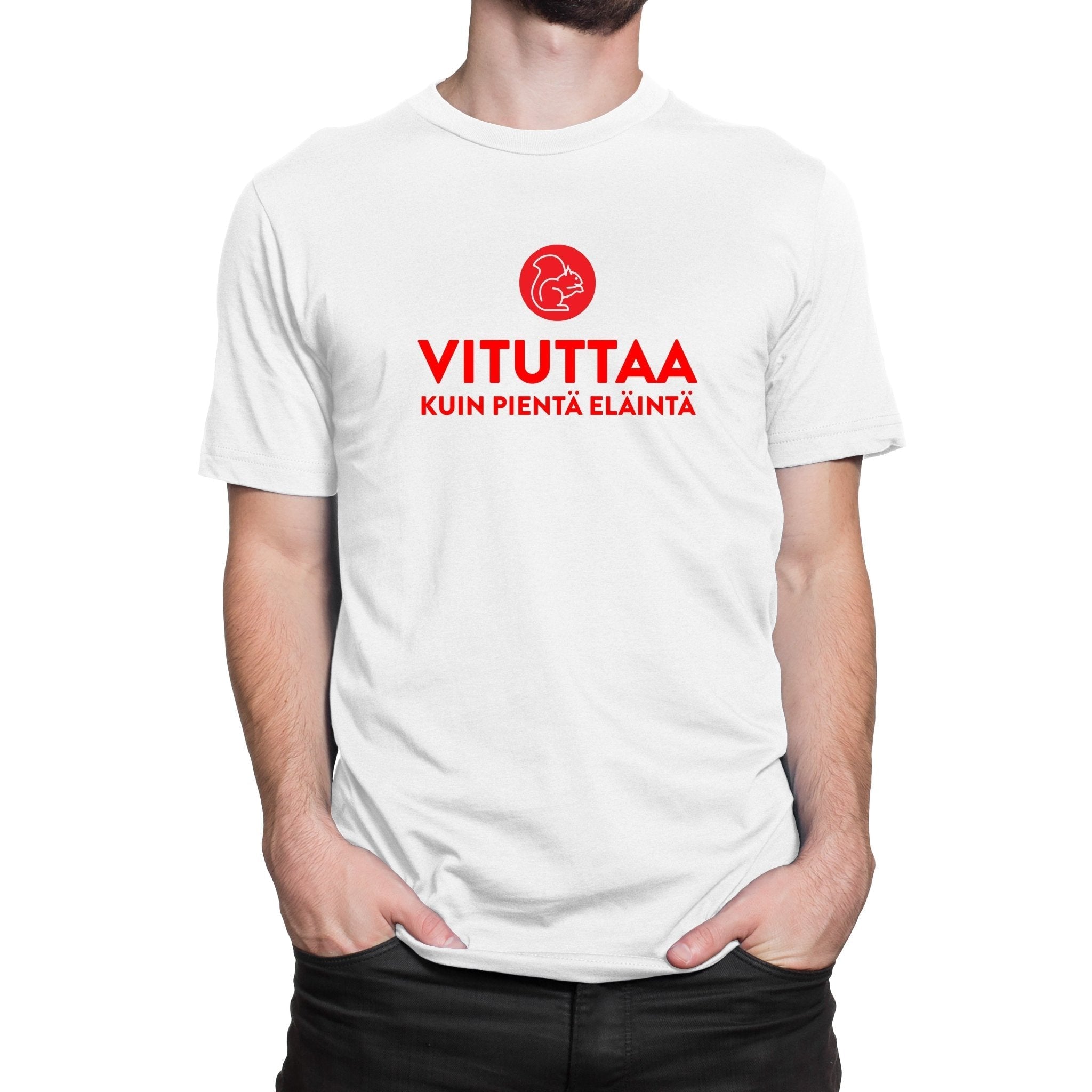 Vituttaa kuin pientä eläintä - T-paita, unisex