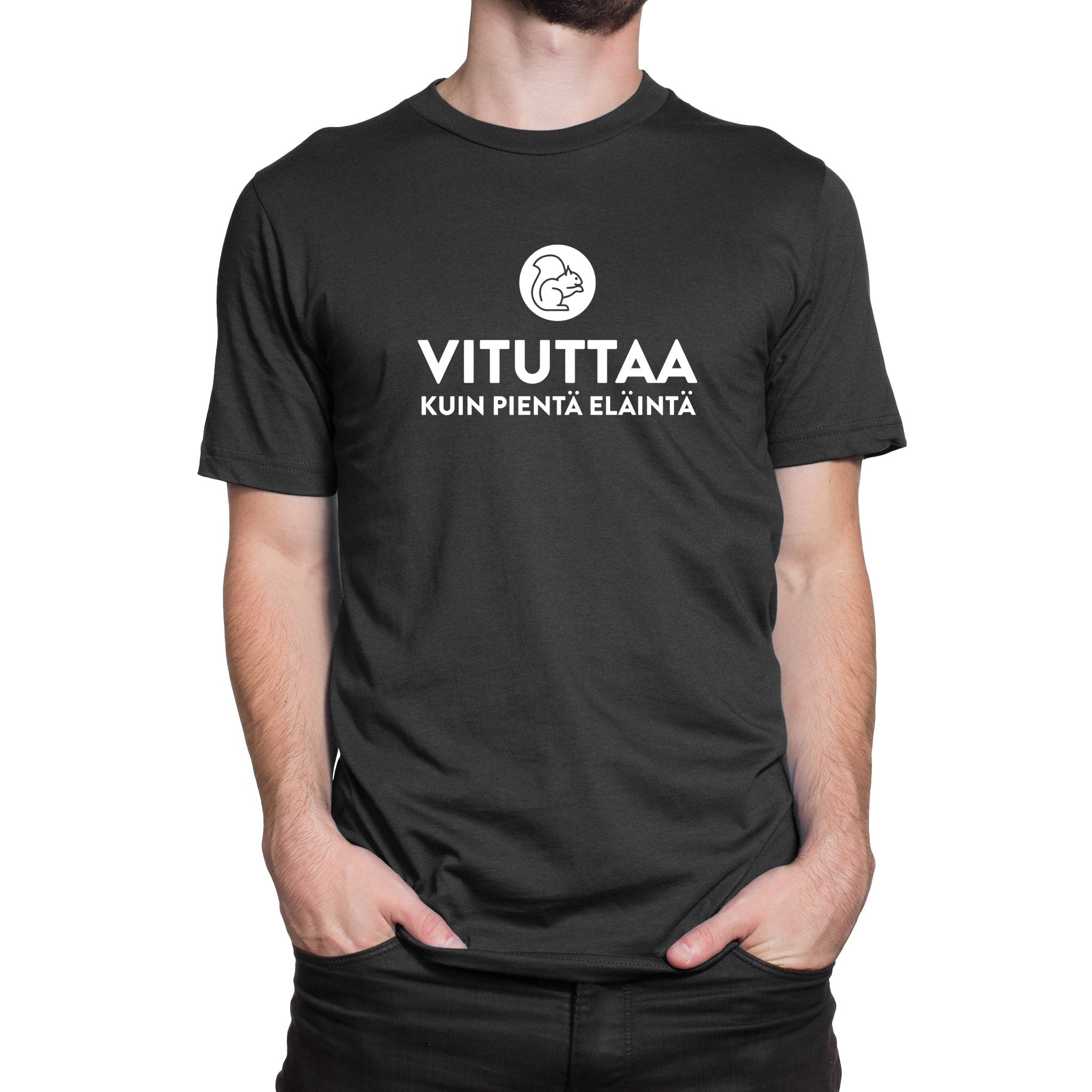 Vituttaa kuin pientä eläintä - T-paita, unisex