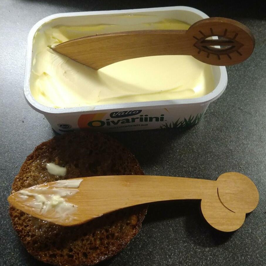 Voi Vittu! + Voi Kyrpä! -voiveitset lahjasetti